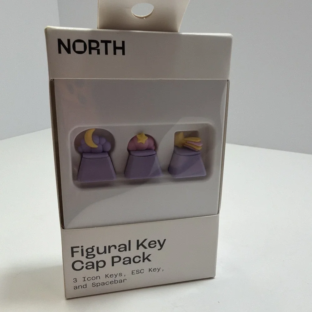 NORTH Stars And Moon Figural Key Cap 5-Pack Keyboard Accessories